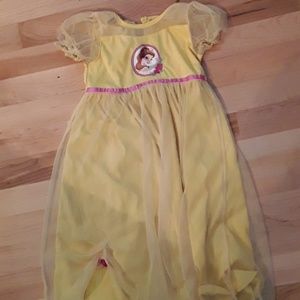Yellow Beauty and the Beast nightgown